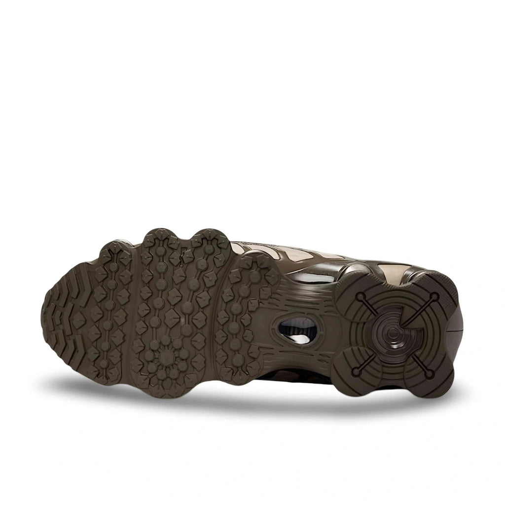 Nike Shox TL Khaki Ironstone Off Noir - sole view