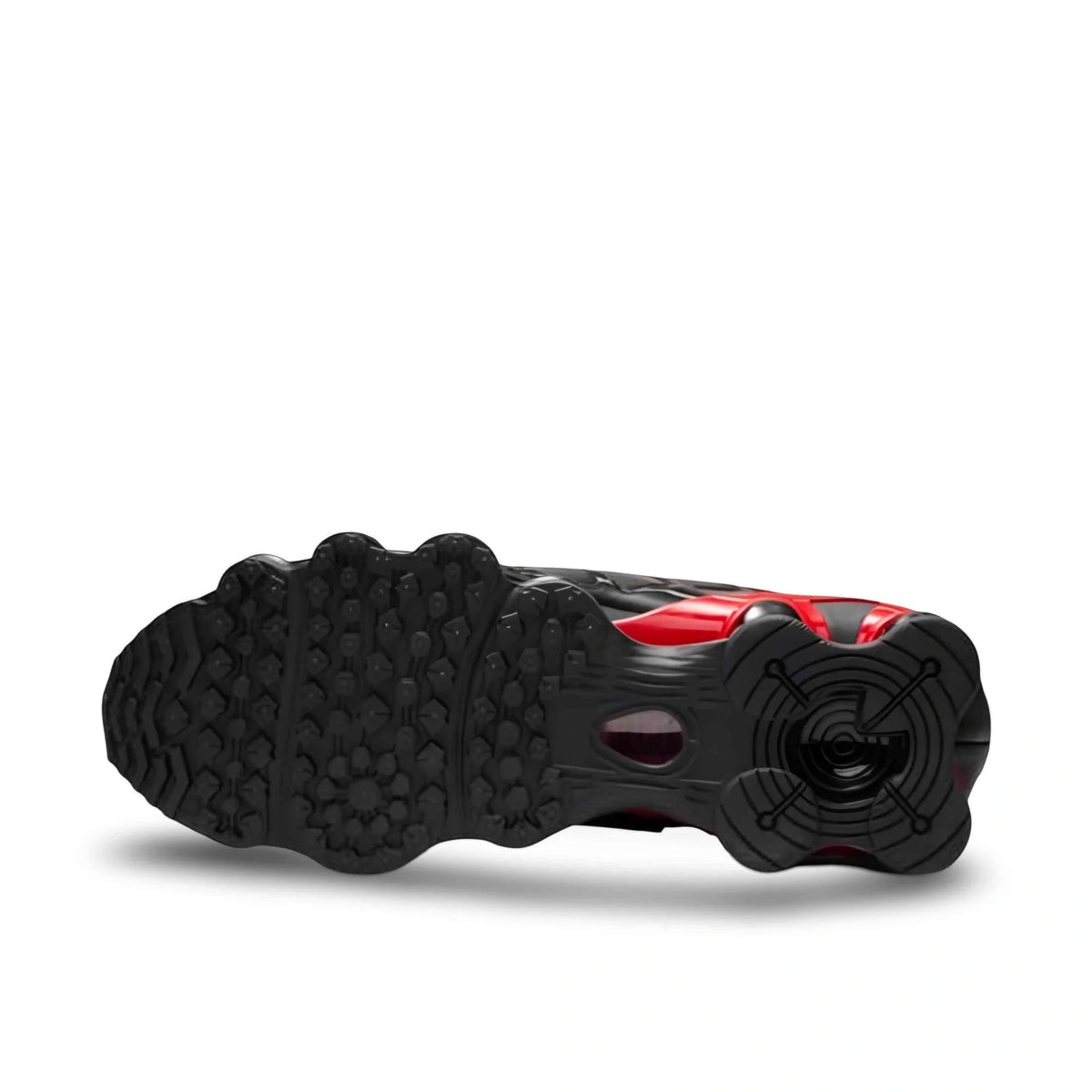 Nike Shox TL Black Red - sole view