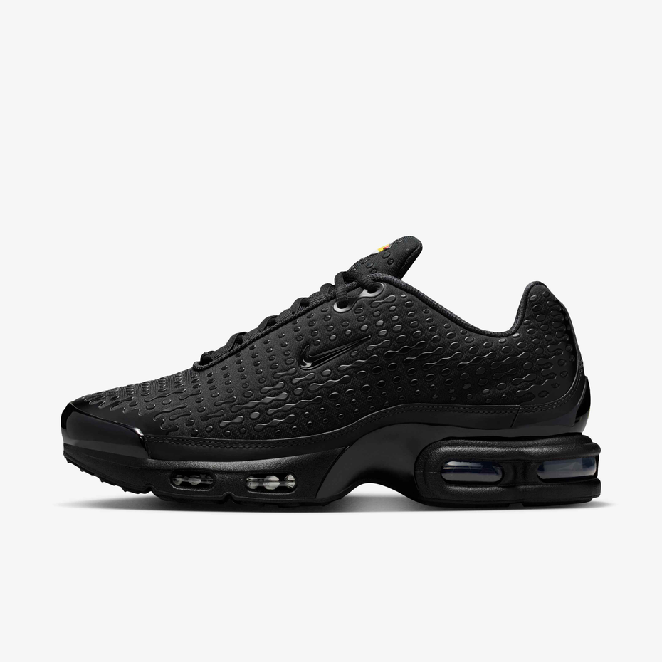 Nike Air Max Plus VII Triple Black sneakers side view