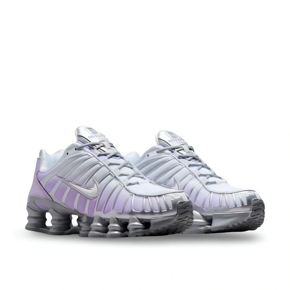 Nike Shox TL Purple Fade - angled view