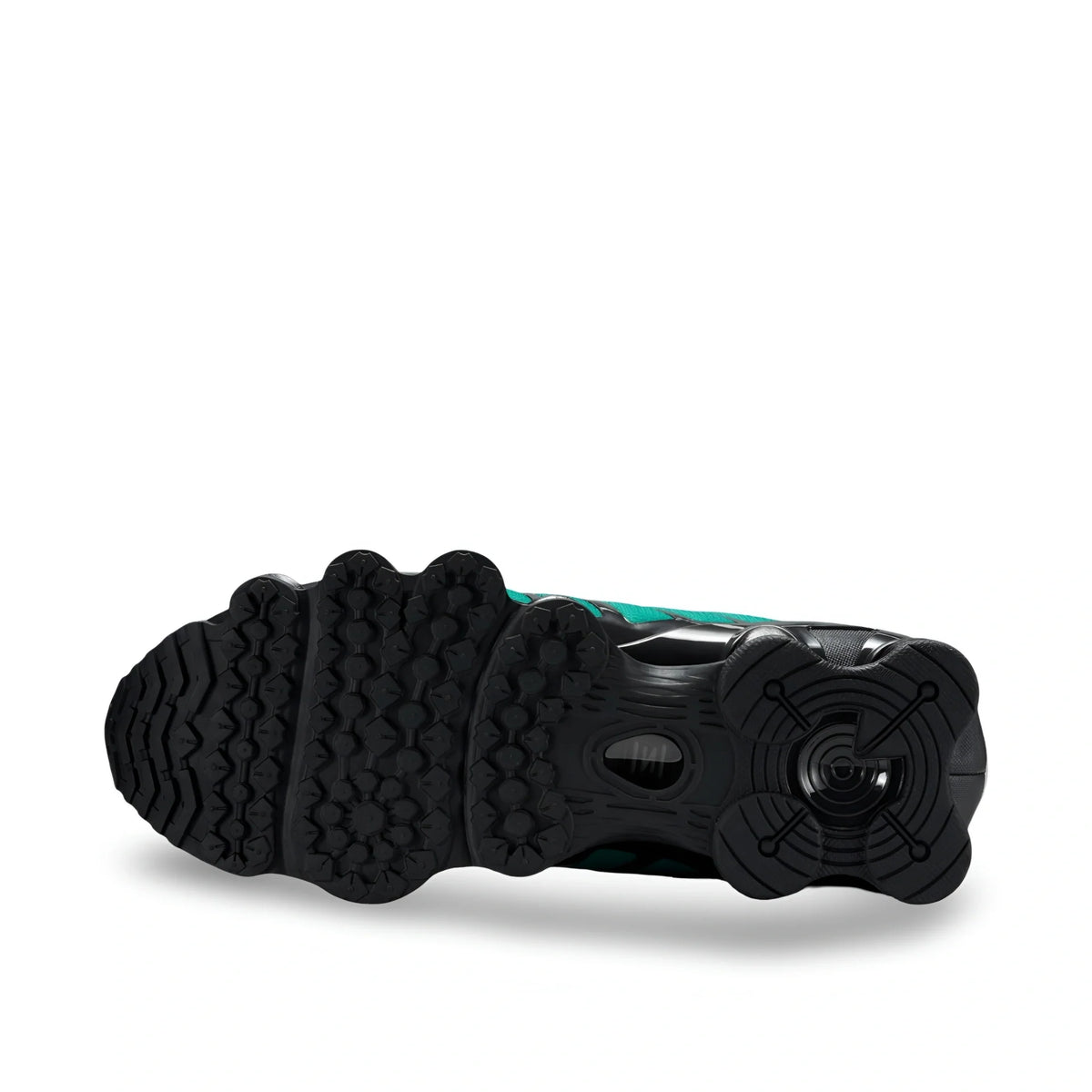 Nike Shox TL Fade Green Pink - sole view