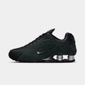 Nike Shox R4 in Seaweed Green with iridescent print