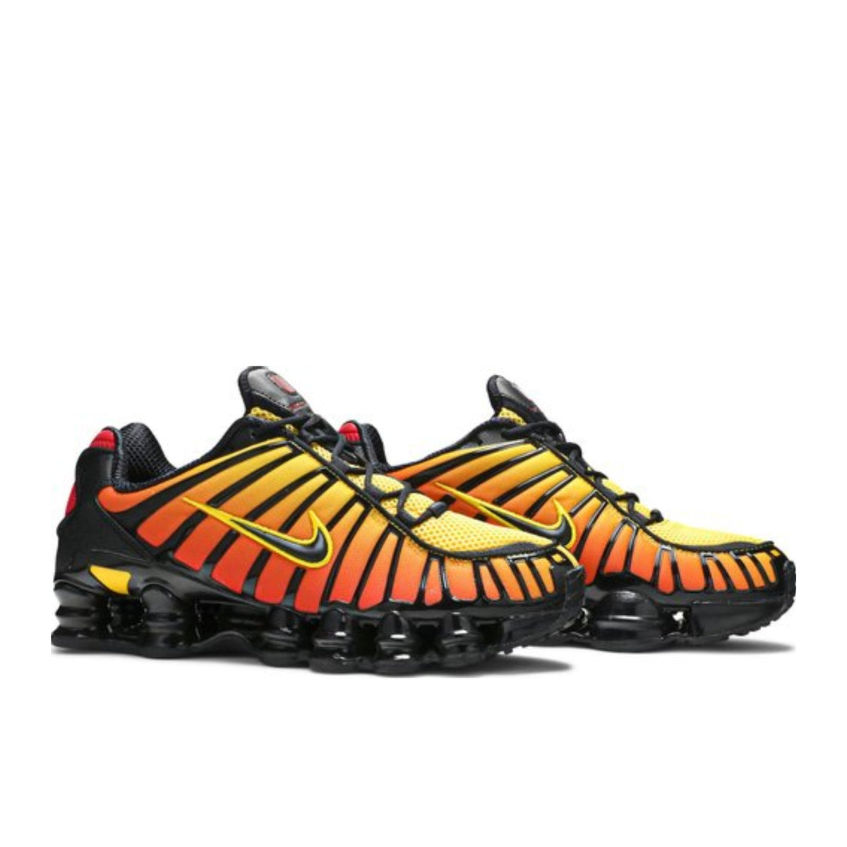 Nike Shox TL Sunrise Gradient - angled view