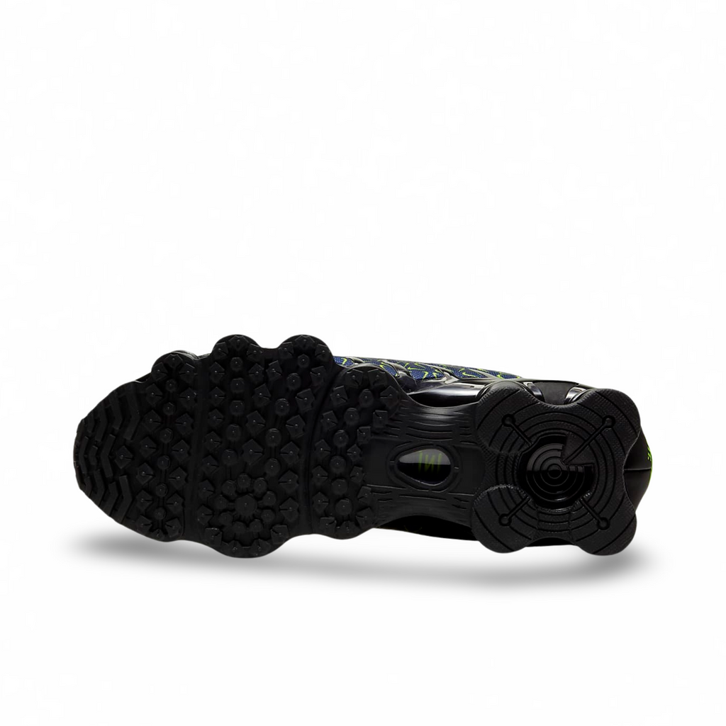 Nike Shox TL Obsidian Volt Black - sole view