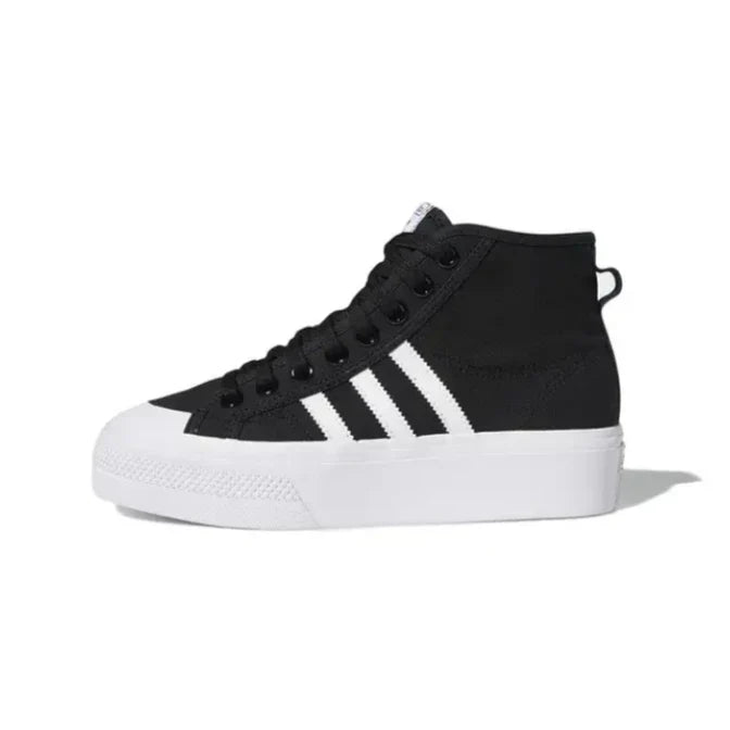 Adidas Nizza Platform High 'Black & White'