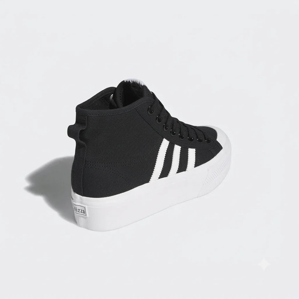 Adidas Nizza Platform High 'Black & White'
