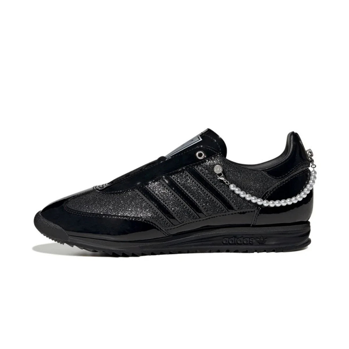 Adidas SL 72 OG Black Patent Pearls