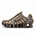 Nike Shox TL Khaki Ironstone Off Noir - side view