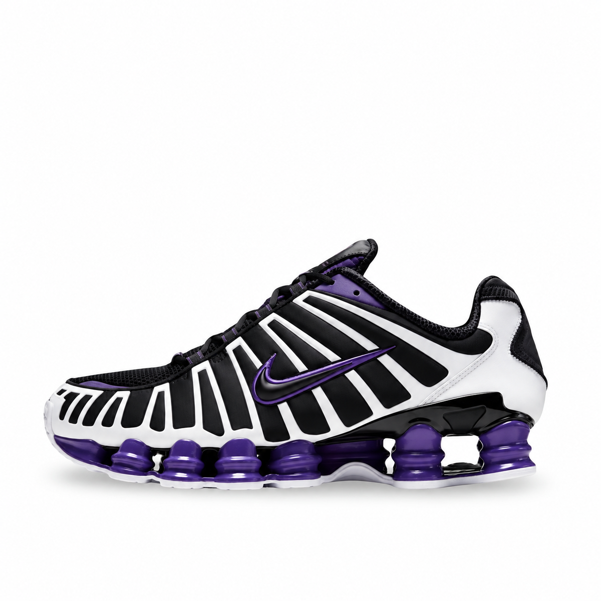Nike Shox TL Black Court Purple - side view