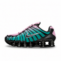 Nike Shox TL Fade Green Pink - side view